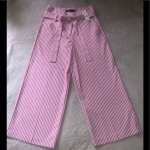 Brand New Pink with White Stripes Dress Pants